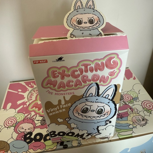 Pop Mart Labubu Exciting Macaron, Seasalt Coconut. 100%authentic w receipts - Picture 1 of 4